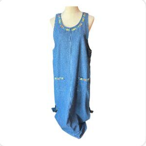 Zoey & Beth Vintage Denim Blue Jean Dress (1501-4)